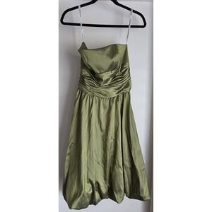 Olive Green Bridesmaids Dresses At David's Bridal for Sale up to 90% Off:  Poshmark